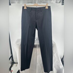 Belstaff black straight fit pants